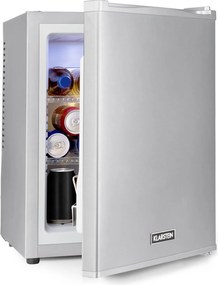 Klarstein Happy Hour 55cm 33L Mini Lodówka na Napoje Srebrny