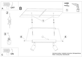 Listwa oświetleniowa VERDO 2 biała SOLLUX  LIGHTING