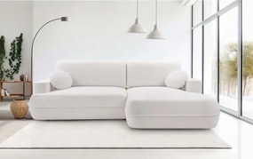 Narożnik FUEGO wolnostojący układ L strona Prawa z funkcją spania w tkaninie Bubble 01