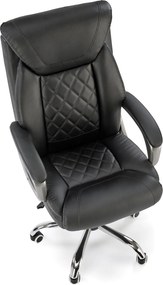 Elegancki fotel gabinetowy z ekoskóry Helder Halmar