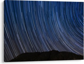 Obraz nocnych gwiazd i nieba (70x50 cm)