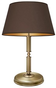 Wysoka lampa biurkowa z mosiądzu L-B2m