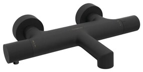 Sapho - Termostatyczna bateria wannowa SOLARIS matowa czarna