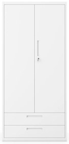 Megan Biały - szuflada podwójna 195 cm