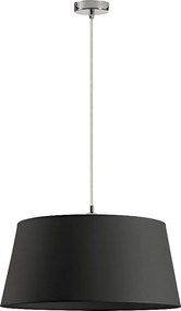 Lampa sufitowa FIRENZE w stylu klasycznym i nowoczesnym - Wysoko?? 190 cm - przezroczysty kabel - Klosz ø50 cm - E27 60W - IP20 - stal i be?