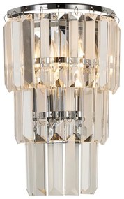 Brilagi - Kinkiet CRYSTAL 1xE14/60W/230V chrom błyszczący