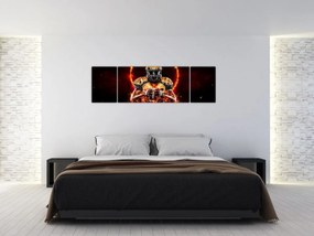 Obraz - Zawodnik futbolu amerykańskiego (170x50 cm)