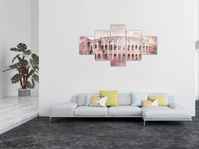 Obraz - Vintage pocztówka miasta N⁰2 (125x70 cm)