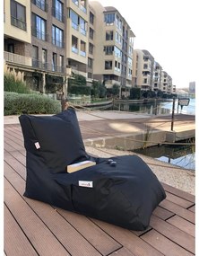 Czarny ogrodowy worek do siedzenia Daybed – Floriane Garden