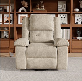 Luksusowy elektryczny fotel relaksacyjny i masujący