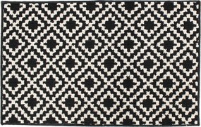 Chodnik do kuchni LOSIBI, biało-czarny, skandynawski wzór