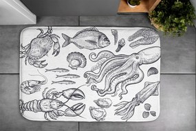 Dywanik łazienkowy Dywanik łazienkowy Morskie Zwierzęta