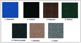 Fotel obrotowy tapicerowany materiałowy Bonix - 3 kolory