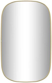 Złote lustro w stylu glamour 80x50 cm A1-Z59