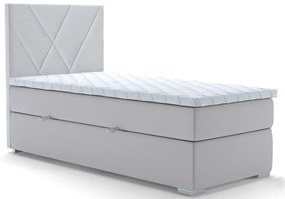 Pojedyncze łóżko boxspring Halaris 80x200 - 32 kolory
