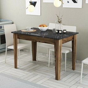 Stół do jadalni Kiev Black and Walnut