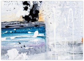 Obraz - Abstrakcyjne pociągnięcia (70x50 cm)