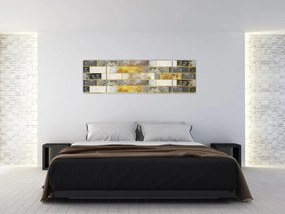 Obraz - Dekoracje z teksturami (170x50 cm)