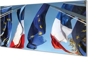 Panel szklany do Kuchni Międzynarodowe Flagi Świata