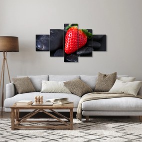 Obraz truskawki (125x70 cm)
