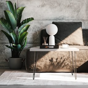 Stolik kawowy VIDA 68 x 68 cm do salonu, pokoju Szary