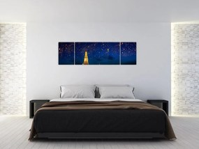 Obraz - Lampiony szczęścia, Bangkok (170x50 cm)