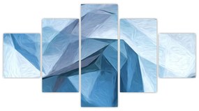 Obraz abstrakcji (125x70 cm)