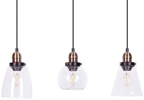 Potrójna lampa wisząca nad wyspę loft - S609-Ferva