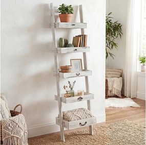 Półka na rośliny Stojak na kwiaty MCW-T69,  biały