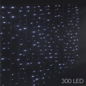 Kurtyna świetlna, zewnętrzna, 300 LED