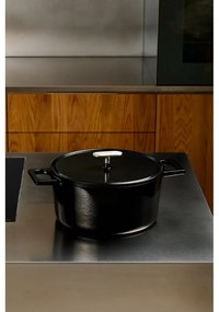 Garnek żeliwny z pokrywką odpowiedni na indukcję 5,5 l Mattia 3.0 – FABINI