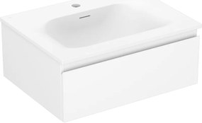 Mexen Orio szafka łazienkowa 60 cm z umywalką Vela, 1 szuflada, biała mat - 91A10-06023-1-BF01-W23M01