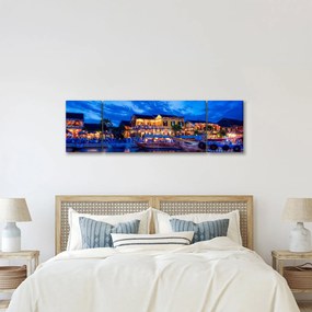 Obraz nocnego miasta Hoi An w Wietnamie (170x50 cm)