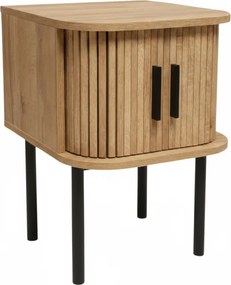 Szafka nocna ryflowana SCAVA, 40 x 40 x 53 cm