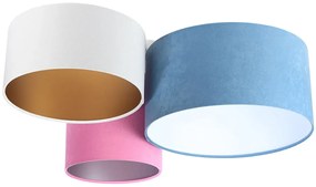 Kolorowa welurowa plafoniada - EXX63-Abgar