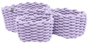 Tekstylne koszyki zestaw 3 szt. 30x25x19 cm Tom Tailor – Wenko