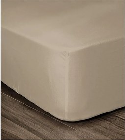 Poszewka na Materac 100% bawełny 180x200x30 cm beżowa - Certyfikat OEKO-TEX