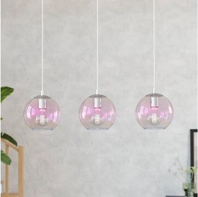 Eglo 901919 - Żyrandol na linkach ARISCANI 3xE27/60W/230V chrom błyszczący