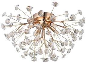 Globo 64135D - LED Plafon KATRINA 4xG9/3,5W/230V złoty