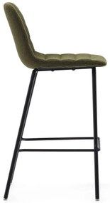 Ciemnozielone hokery zestaw 2 szt. 92,5 cm Zunilda – Kave Home