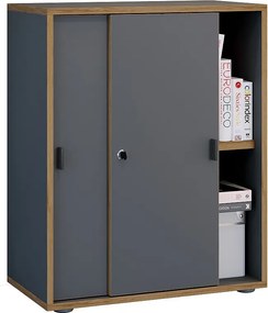 Drzwi przesuwne do szafek biurowych Salia 2x B60