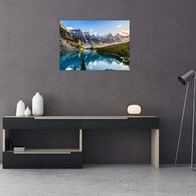 Obraz na szkle - Kanada, Park Narodowy Banff, Jezioro Moraine (70x50 cm)