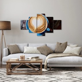 Obraz - Latte Art (125x70 cm)