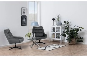 Ciemnoszary fotel Paris – Actona