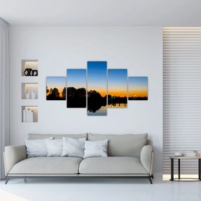 Obraz zachodu słońca (125x70 cm)