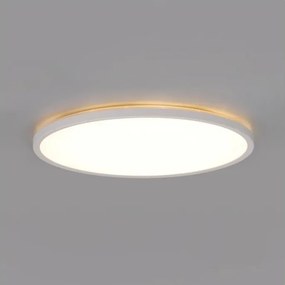Oprawa łazienkowa LED z czujnikiem NIVERA LED/12W/230V IP54 Ø 22,5 cm, biała + pilot