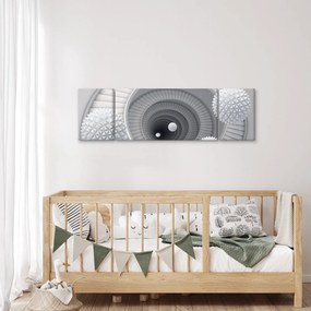 Obraz abstrakcji 3D (170x50 cm)