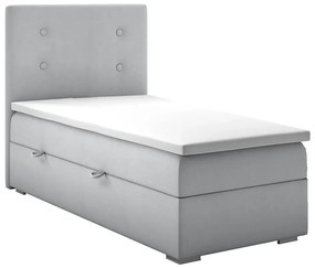 Pojedyncze łóżko boxspring Panata 90x200 - 32 kolory