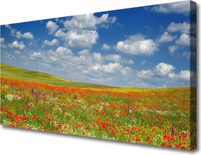 Obraz canvas na ścianę Sielski Pejzaż Polny