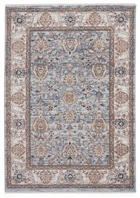 Niebiesko-kremowy chodnik 60x230 cm Vintage – Think Rugs